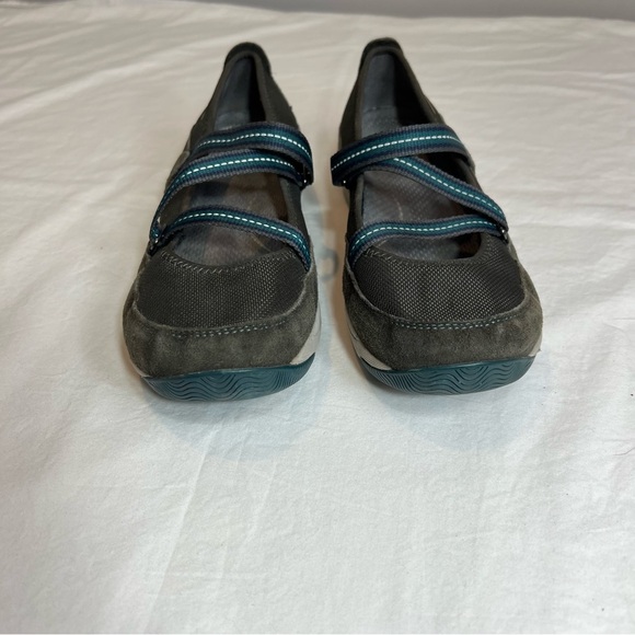 Dansko Hazel hilda z strap sneaker gray blue size 38 - Picture 3 of 8